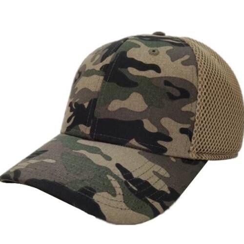 Camo Cap with Sandwich Mesh Back CSAN03 Camo Cap with Sandwich Mesh Back Thumbnail