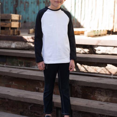 Kids Long Sleeve Baseball Top Thumbnail