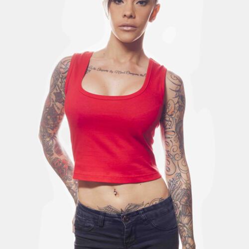 In.It Apparel Ladies Fitted Cropped Tank LCV01 Ladies Fitted Cropped Tank Thumbnail