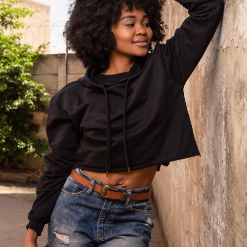 In.It Apparel Ladies Cropped Hoodie LCH01 Ladies Cropped Hoodie Thumbnail